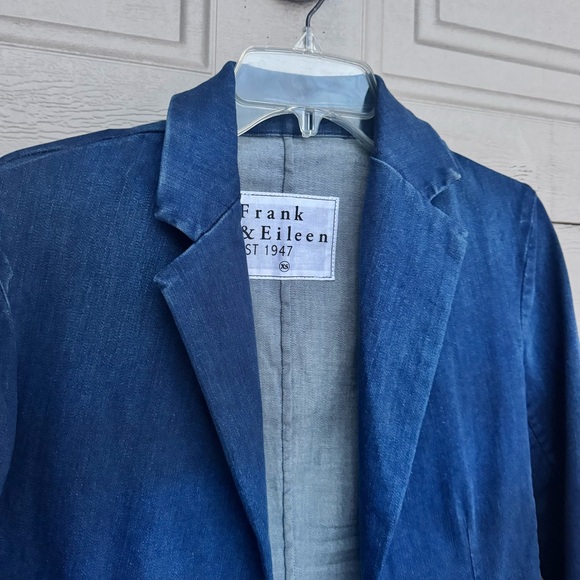 Frank & Eileen Dublin Deep Blue Jean Jacket - Picture 5 of 12